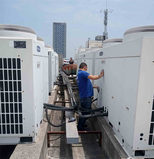 延津中央空调制热和不制冷系统维修方法